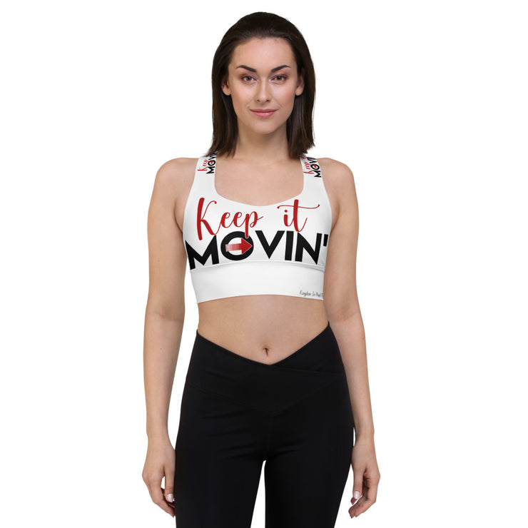 Movin Longline sports bra