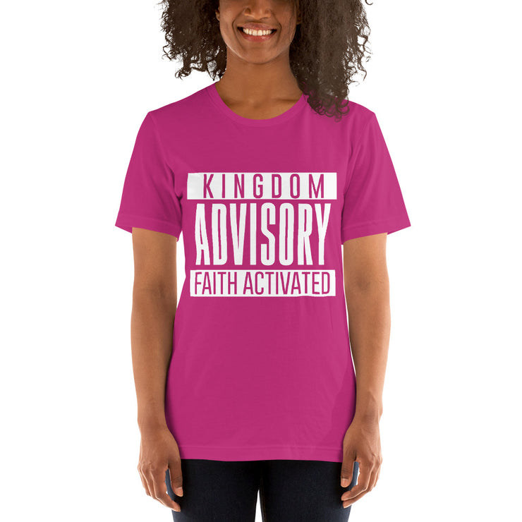 Kingdom Advisory Faith Activated Unisex T-Shirt