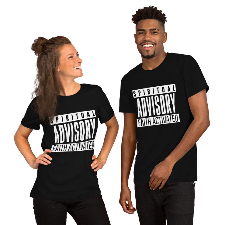 Spiritual Advisory Faith Activated Unisex T-Shirt