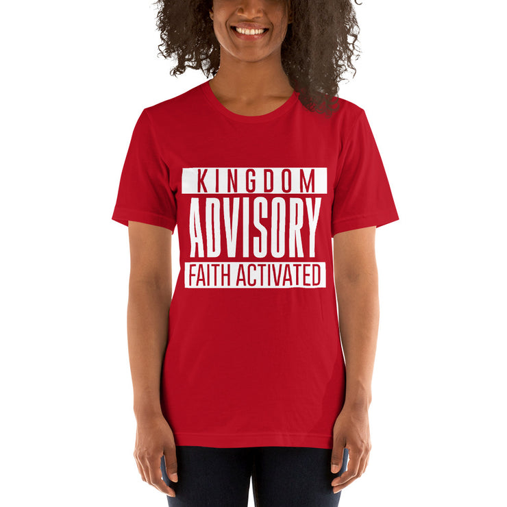 Kingdom Advisory Faith Activated Unisex T-Shirt