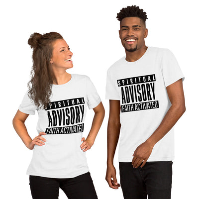 Spiritual Advisory Faith Activated Unisex T-Shirt